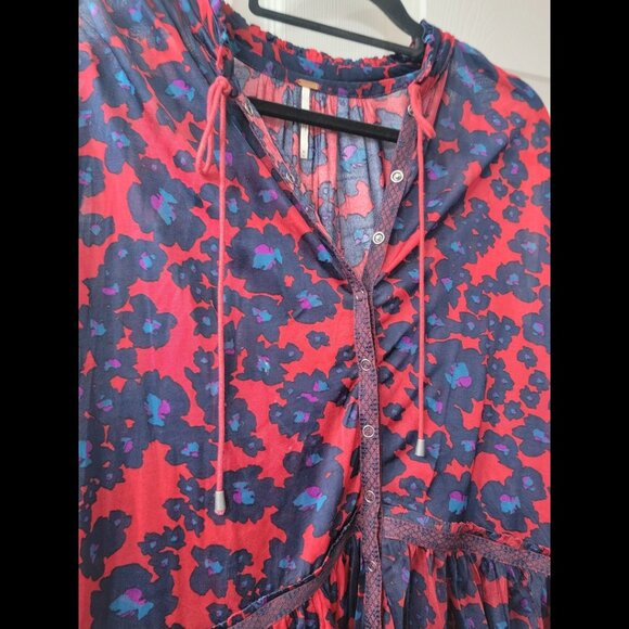 FREE PEOPLE Medium Blouse EUC! - Picture 3 of 5